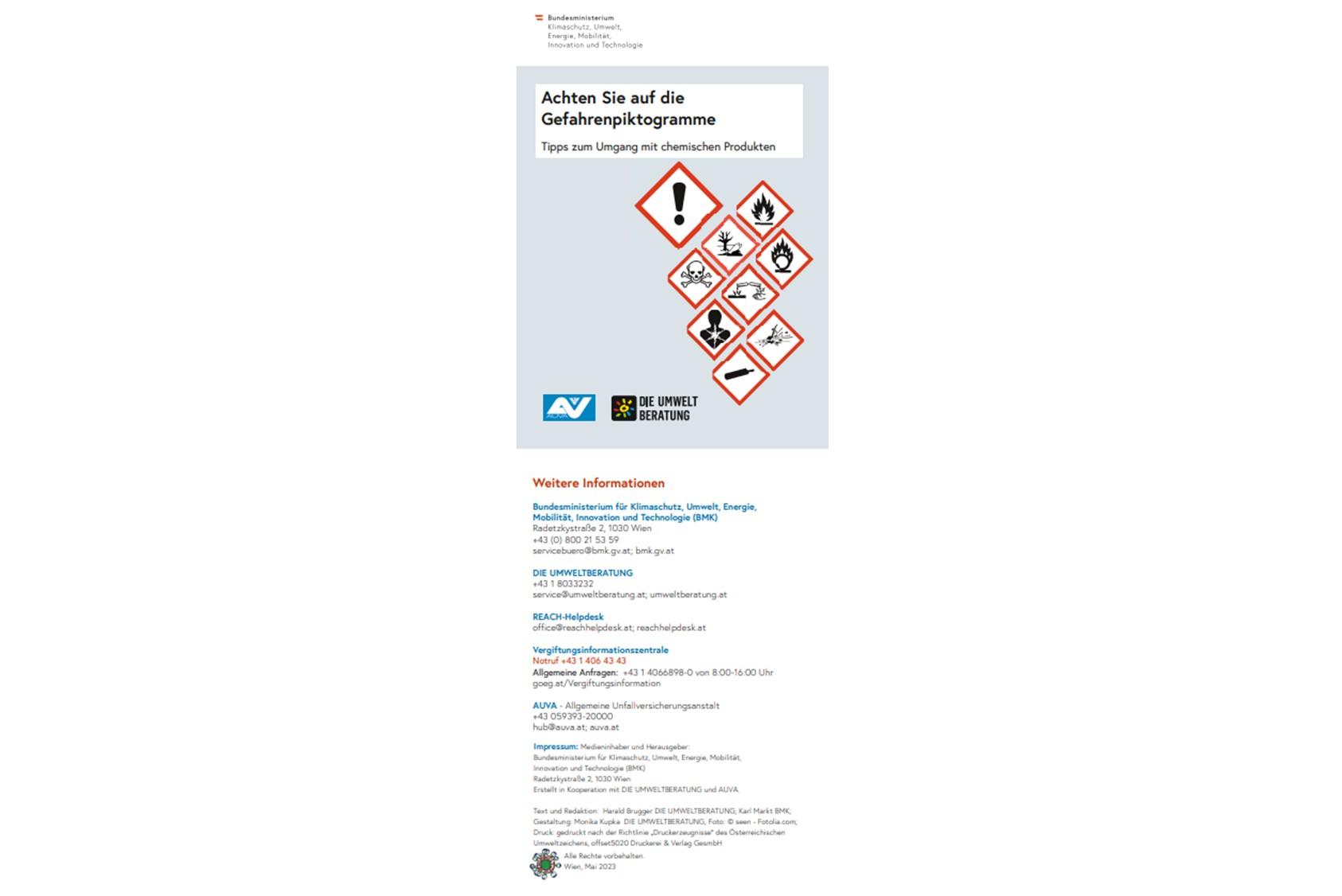 Cover Gefahrenpiktogramme