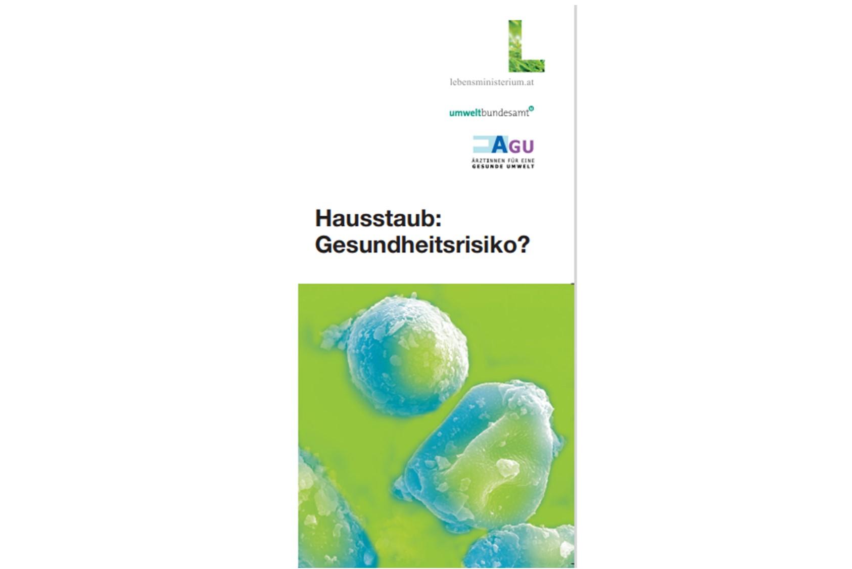 Cover Hausstaub – Gesundheitsrisiko