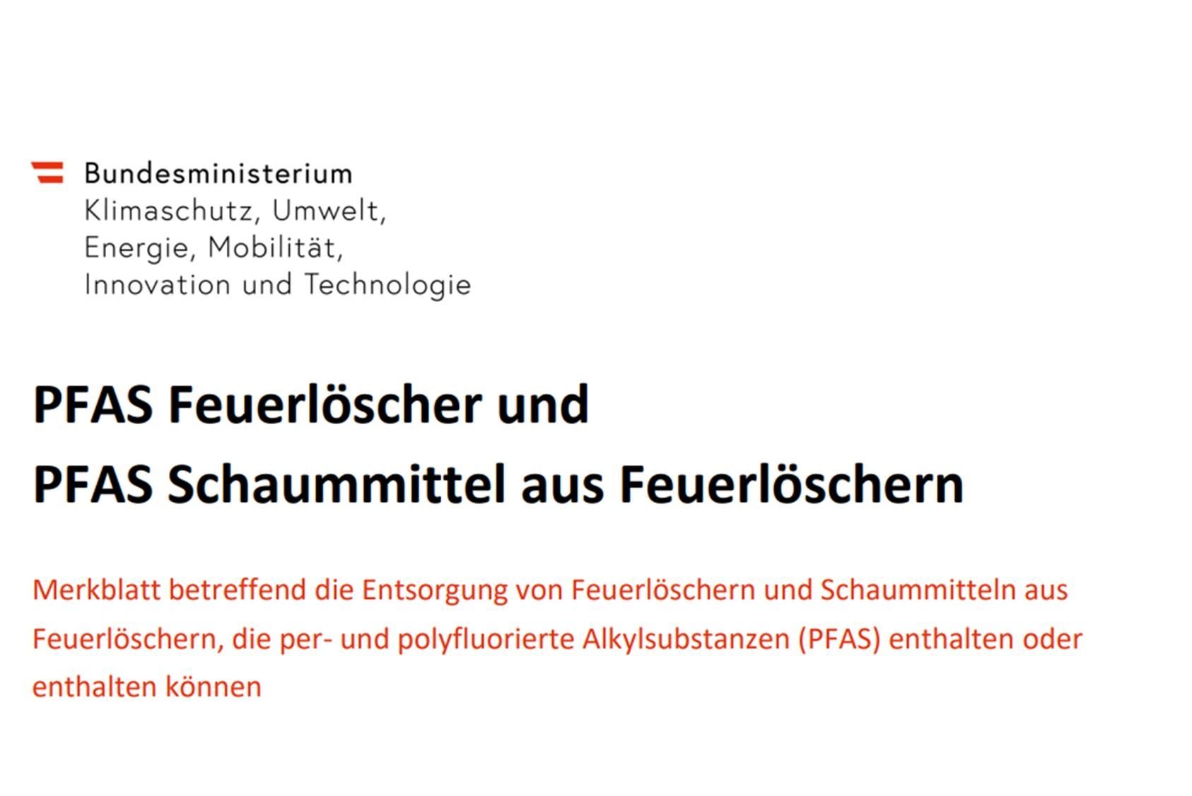 Cover PFAS Feuerlöscher