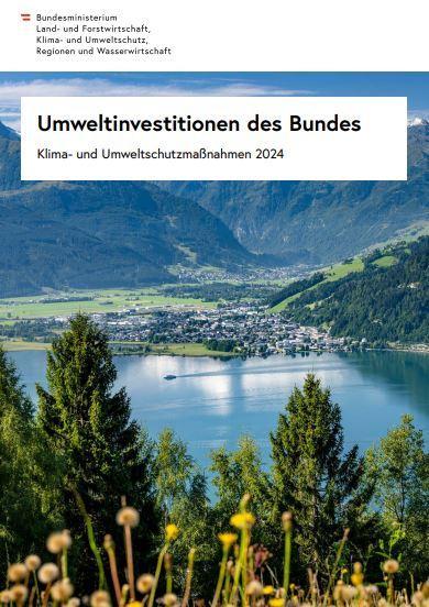 Deckblatt Umweltinvestitionen des Bundes 2024