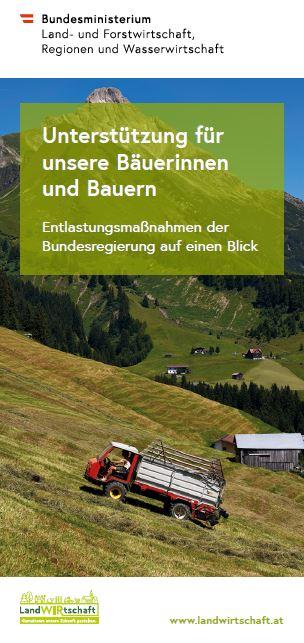 Cover Unterstützung für unsere Bäuerinnen und Bauern