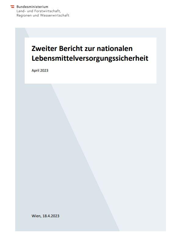 Cover 2 Bericht Lebensmittel