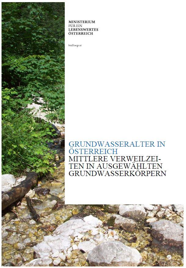 Cover Grundwasseralter in Österreich