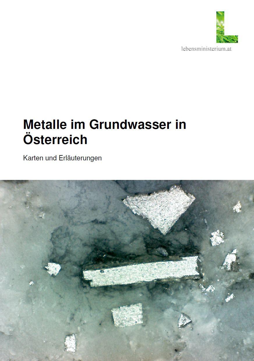 Metalle im Grundwasser - Karten