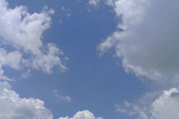 Sonne und Wolken