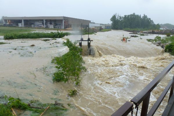 Hochwasser Zaucha