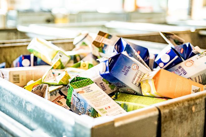 Recycling-Mülltrennung