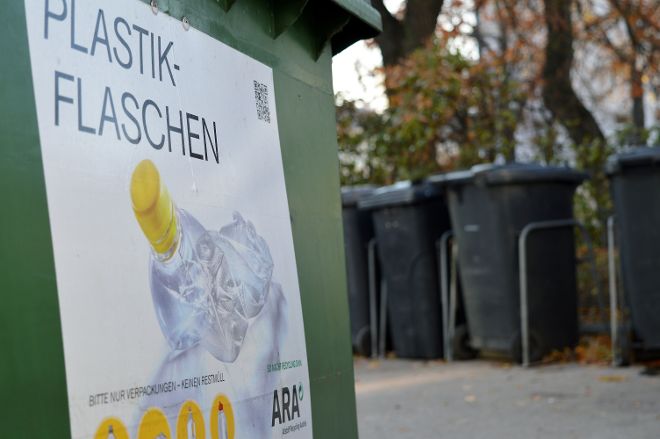 Abfallsammelstelle
