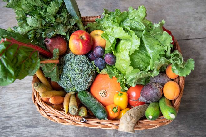 Ab-Hof-Obst- und Gemüseverkauf