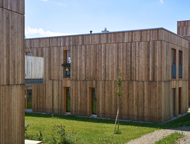 Holzfassade