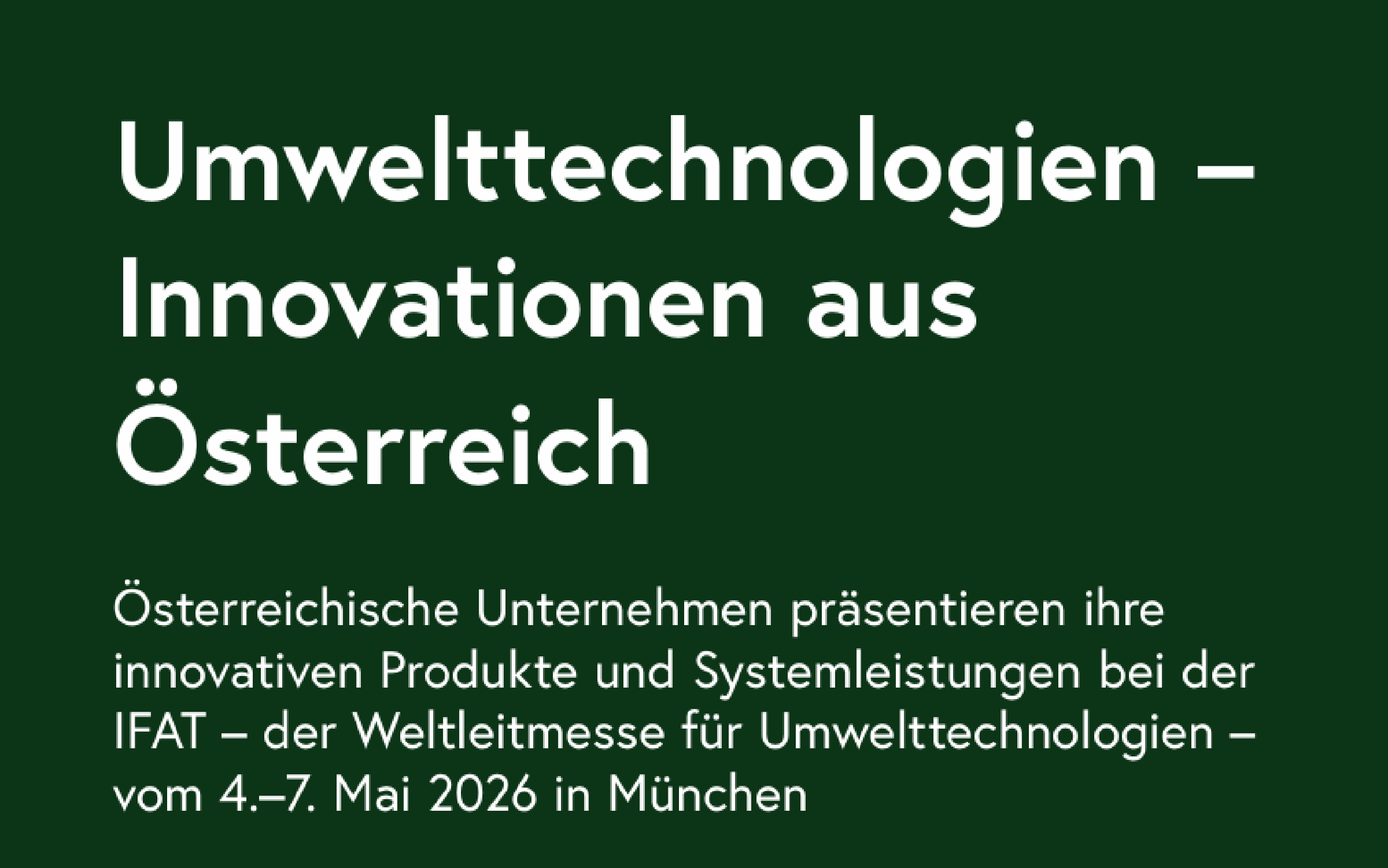 Österreichische Gesellschaft für Umwelt und Technik | ÖGUT