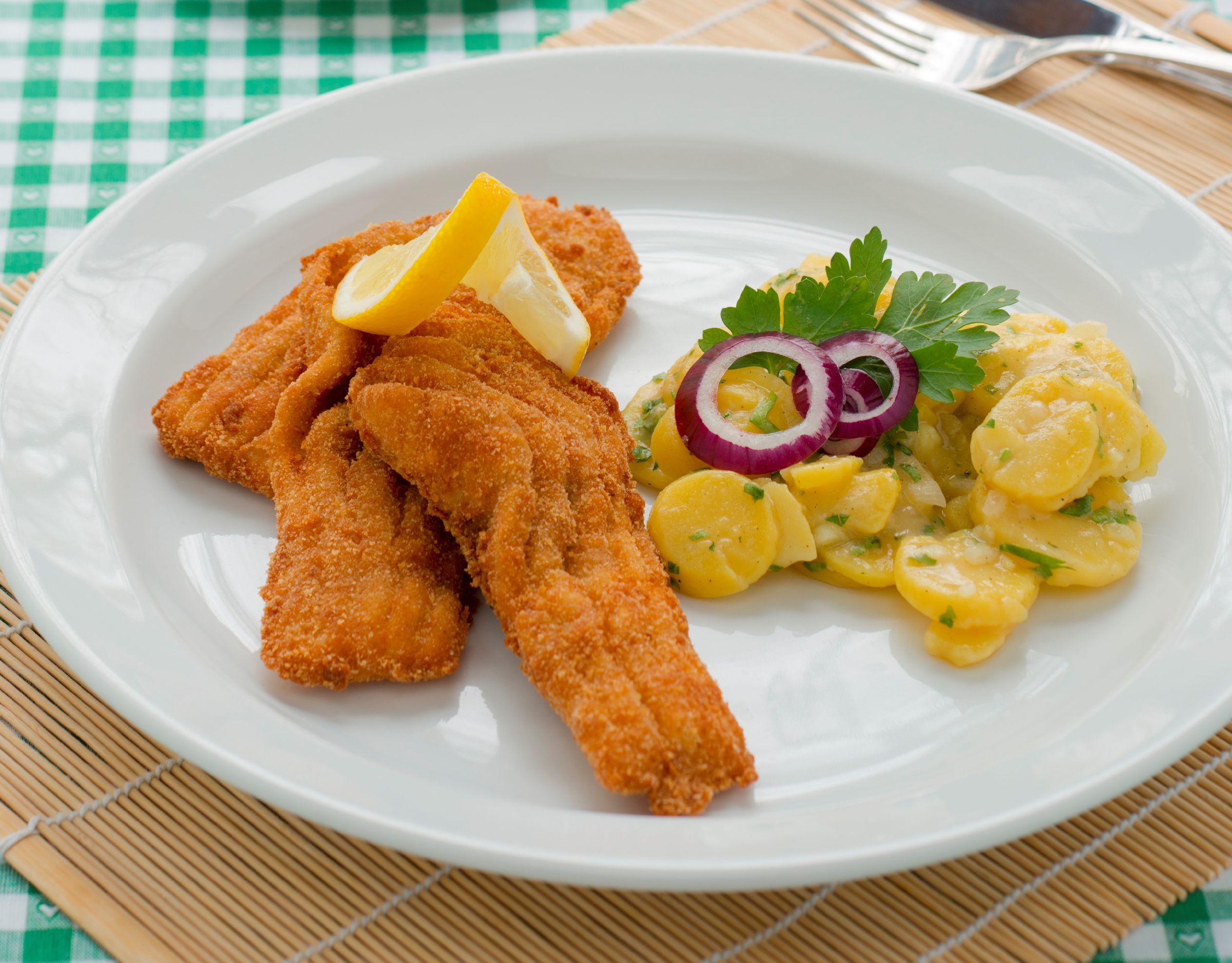 Waldviertler Karpfen gebacken