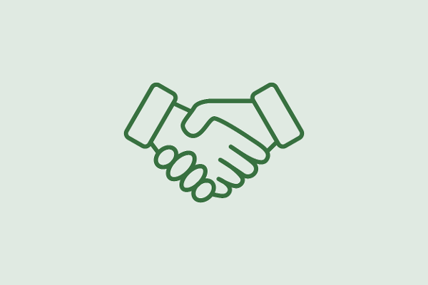 Icon agreement handshake