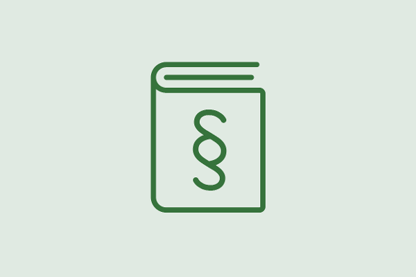 Icon law regulation book