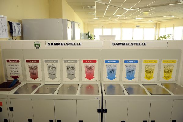 Garbage collection point