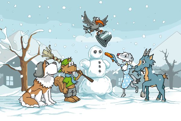 Biber Berti und der Winter