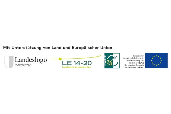 Logoleiste Land+ELER+Leader+EU deutsch