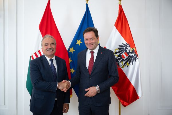 Besuch des ungarischen Agrarministers István Nagy.