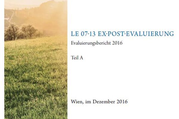 Cover Ex-post Evaluierungsbericht