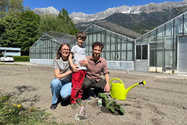 Gewinnerinnen und Gewinner beim Urban-Gardening-Projekt 2026 in Innsbruck