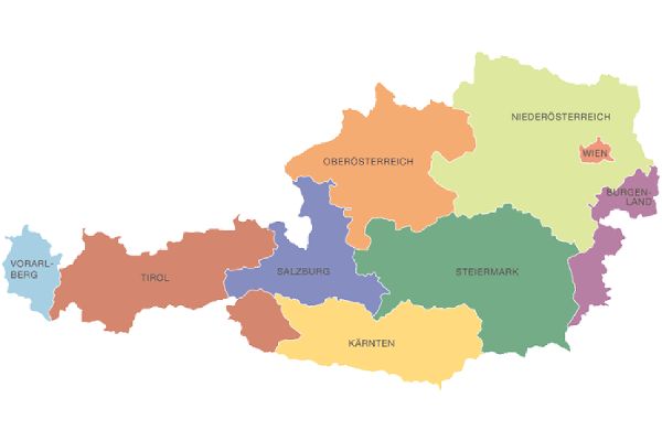 Österreichkarte