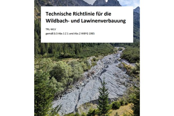 Cover Technische Richtlinie für die Wildbach- und Lawinenverbauung