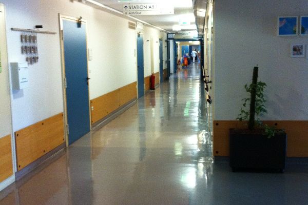 Innenbereich eines Krankenhauses