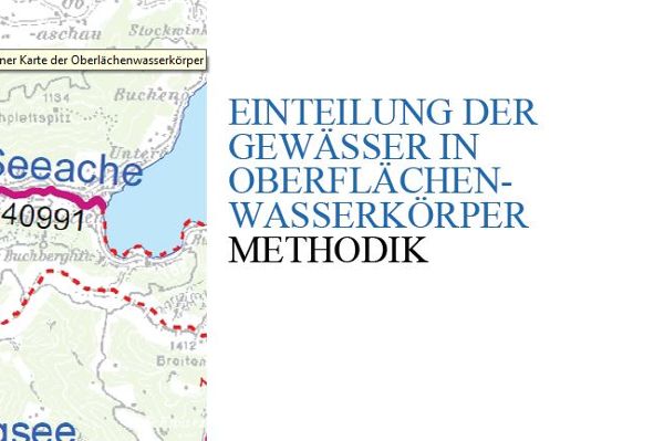 Grafikkarte Wasserkörpereinteilung