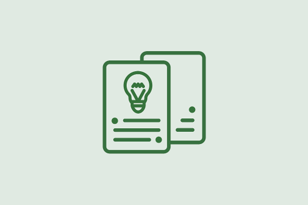 Icon Document Info Fact Sheet