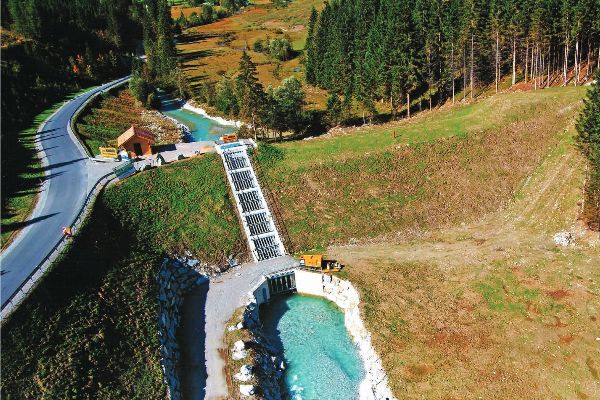 Retention basin Pleißling