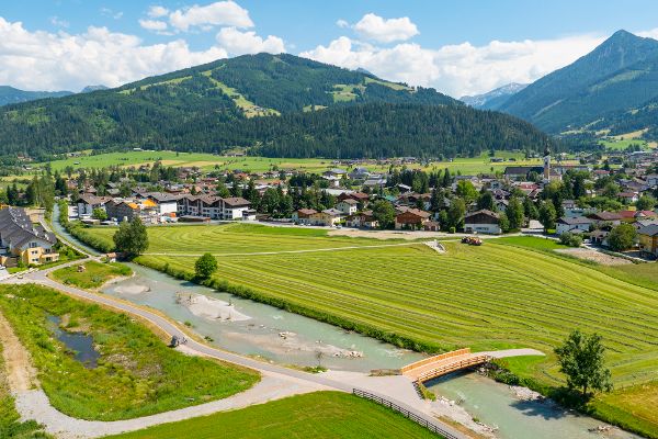Aerial view of Altenmarkt