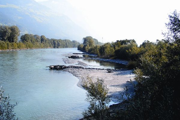 Upper Draun - near-natural hydraulic engineering