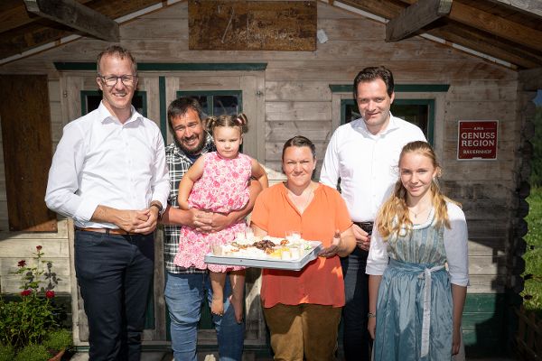 Auszeichnung AMA Genussregion Siegel in Vorarlberg