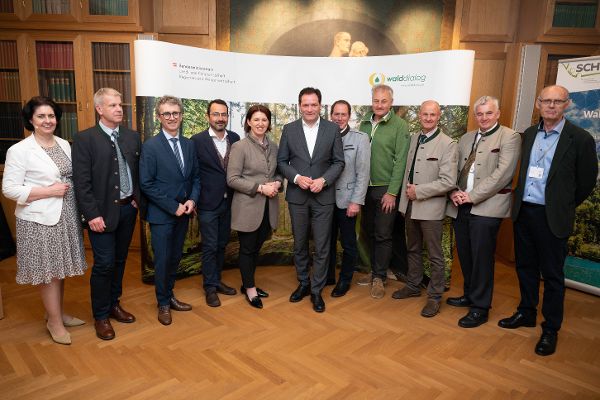 Eröffnung Bundesschutzwaldplattform Traunkirchen