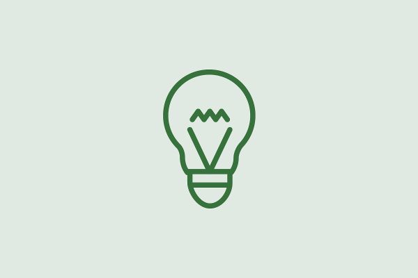  Icon Bildung Glühbirne Wissensangebote Info
