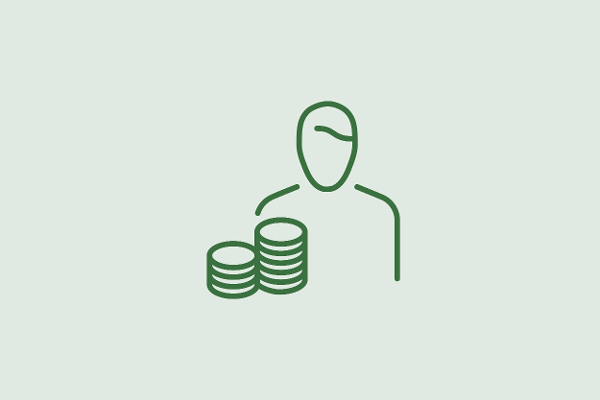  Icon Finanzielles Person