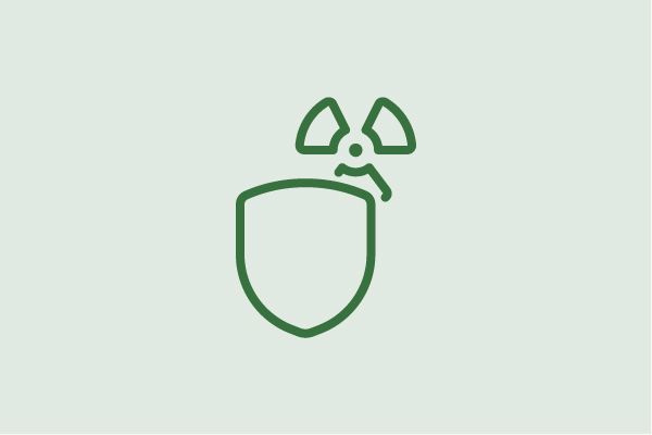 Icon Schutz vor Atom