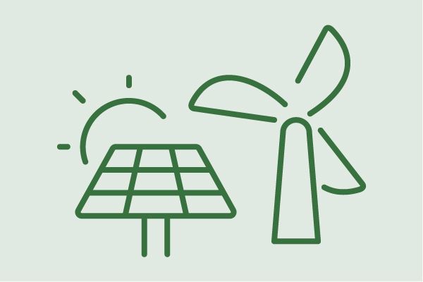 Icon Erneuerbare Energien