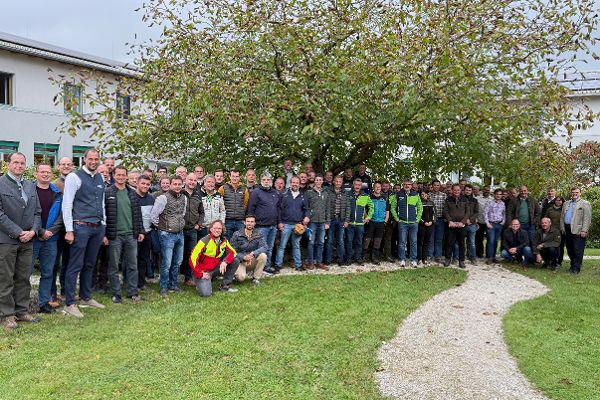 Gruppenfoto der forstlichen Arbeitslehrenden