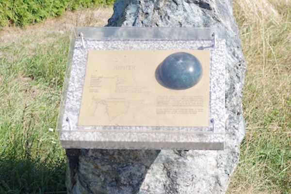 Planetenwanderwg - Jupiter in der Badgasse