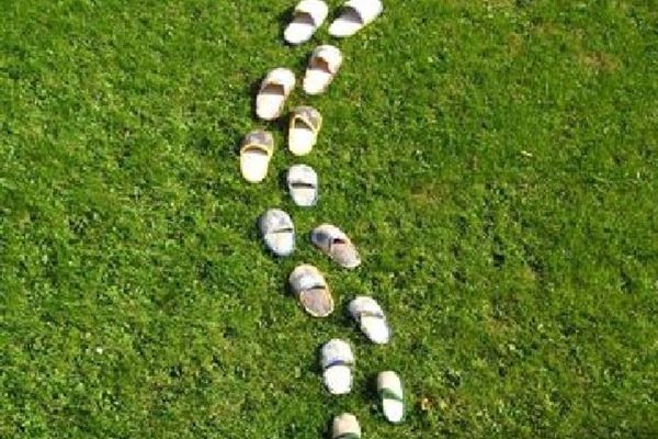 Vom Schaf zum Pantoffel