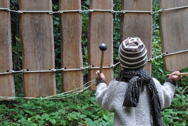 Wald der Sinne: Xylophon