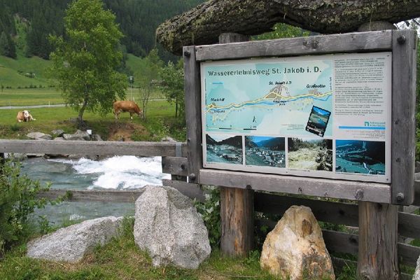 Wassererlebnisweg St. Jakob im Defereggental