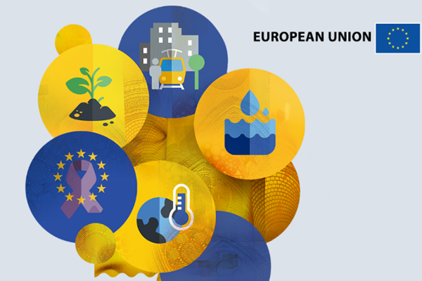 Infografik zu den Missionsthemen aus Horizon Europe