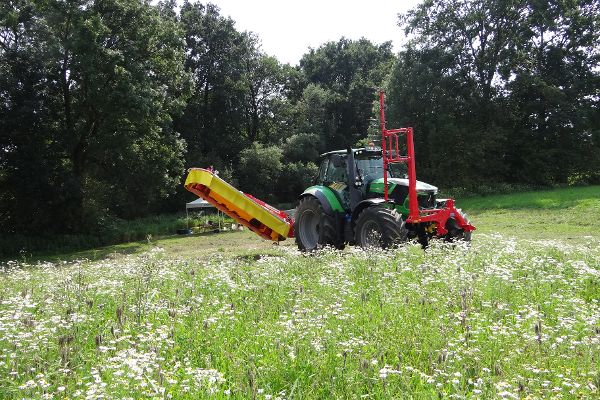Mähwerk im Einsatz