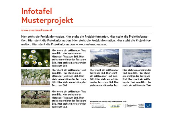 Infotafel Bund+ELER+Land+EU