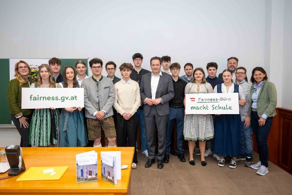 Gruppenbild Schülerinnen der BLA Klosterneuburg