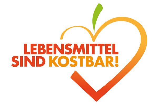 Logo Lebensmittel sind kostbar