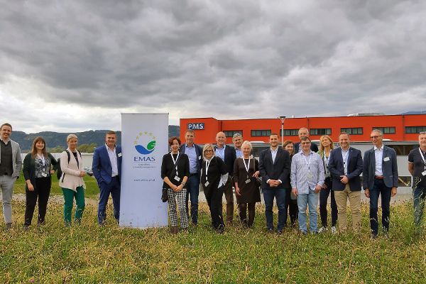 Gruppenfoto vom EMAS Erfahrungsaustausch