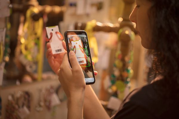 Benützerin der App